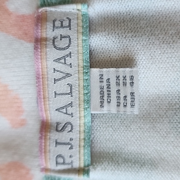 PJ Salvage Women's Loungewear Gradient Good Vibes Long Sleeve Top - Picture 7 of 14